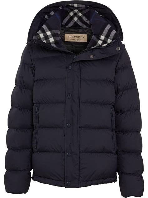 Jas Burberry blauw maat L International in Katoen 